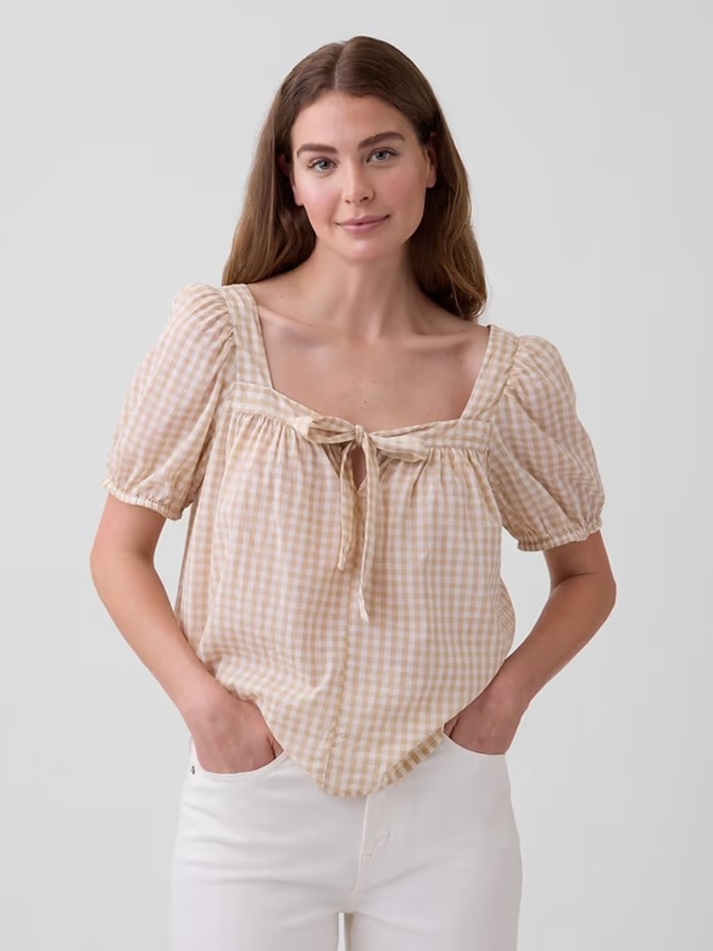 Gap Top M NWT Cottagecore Coastal Grandmother Preppy Vacation Feminine